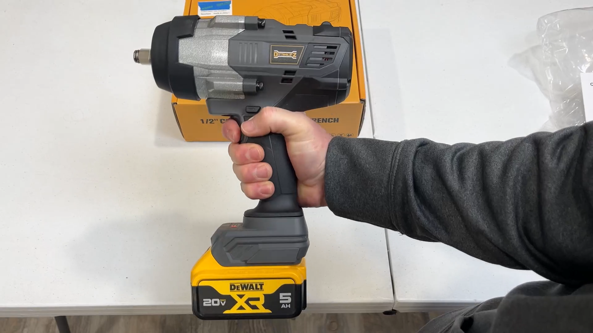 DIYtoolifz Impact Wrench 1/2 inch Compatible with Makita 18V, 1700